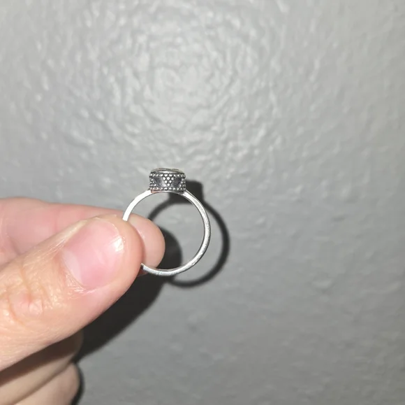 Sterling Silver Handmade Corn Ring Size 7 - Picture 4 of 15